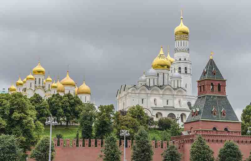86 - Rusia - Moscu - Kremlin - panoramica